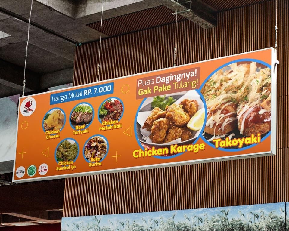Contoh Banner Makanan Yang Menarik Kekinian