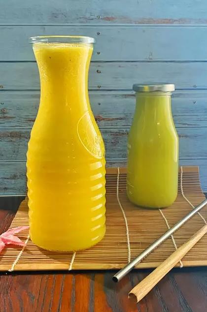 yellow Cold-Pressed Juice